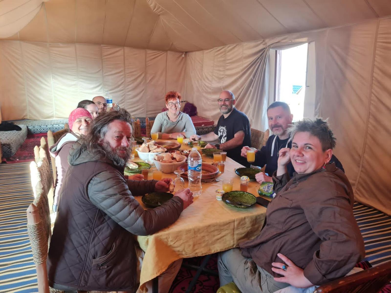 Отель Bivouac Cote-Iriki Foum Zguid Экстерьер фото